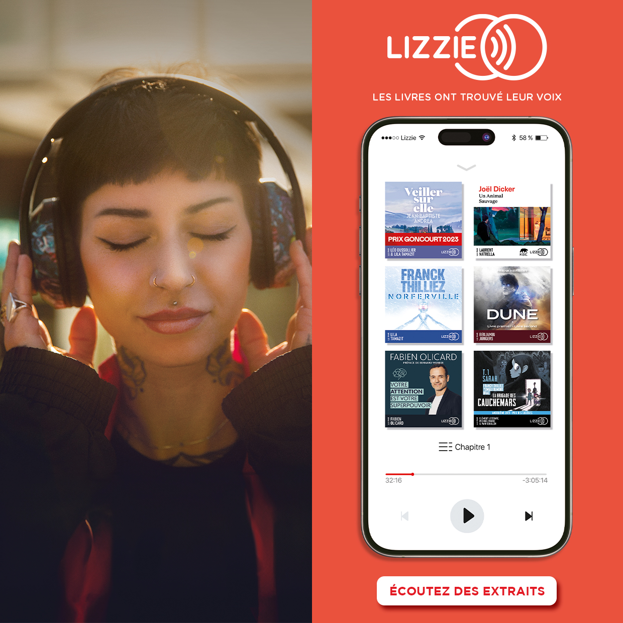 Lizzie - Livre Audio